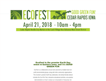 Tablet Screenshot of ecofestcr.org